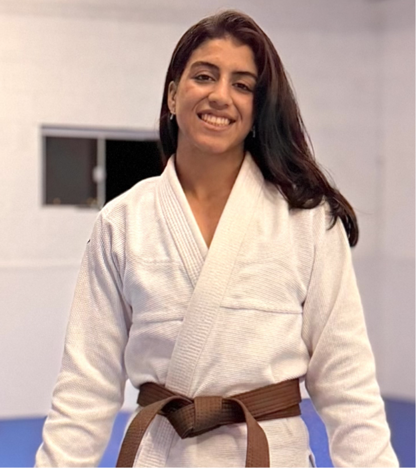 Fabiely — atleta campeã da Atos Jiu-Jitsu Bauru